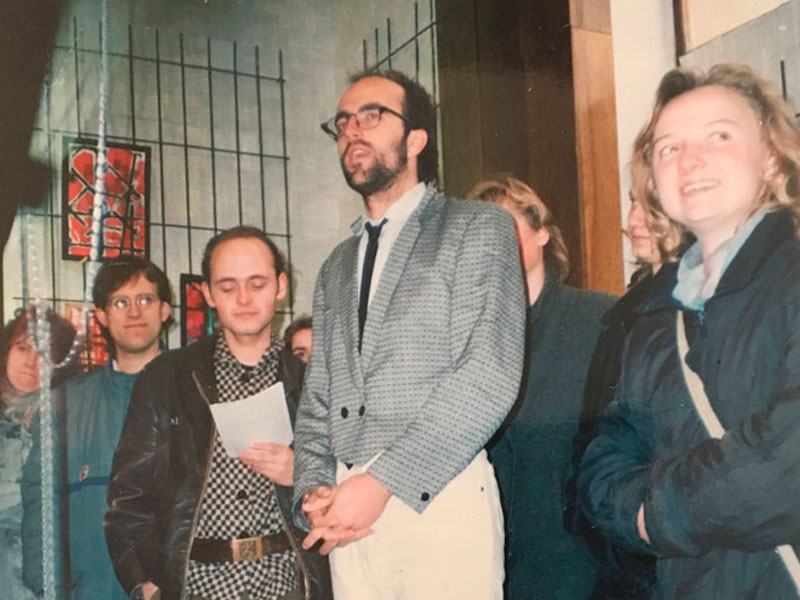 Slavnostní tevření Galerie Harpuna 6, 1991